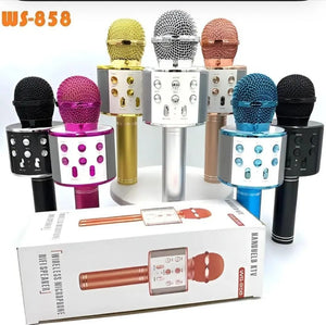 Multicolor Smart Touch Microphone for Karaoke Parties
