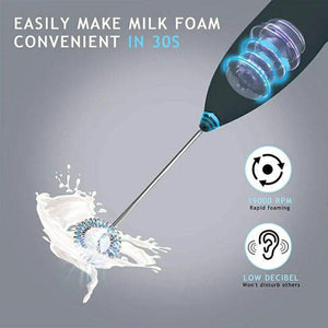 Electric Hand Blender for Lattes, Matcha, Protein Shakes, Chocolate