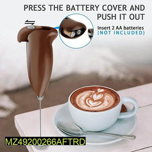 Electric Hand Blender for Lattes, Matcha, Protein Shakes, Chocolate