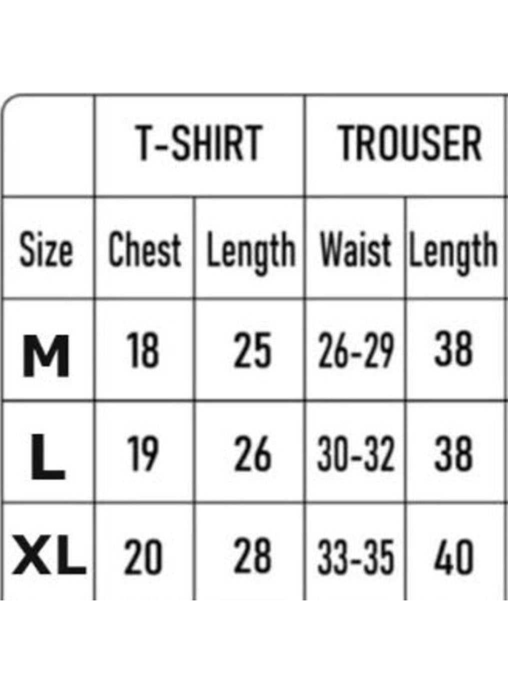 Men Maroon Printed Track Suit 2Pcs Polyester T-Shirt Trouser