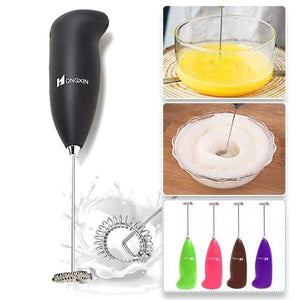 Electric Hand Blender for Lattes, Matcha, Protein Shakes, Chocolate